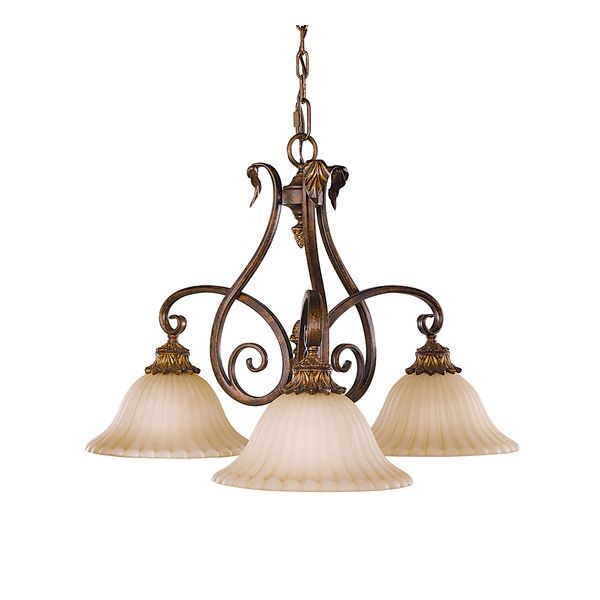 ELSTEAD SONOMA VALLEY 3 LIGHT CHANDELIER