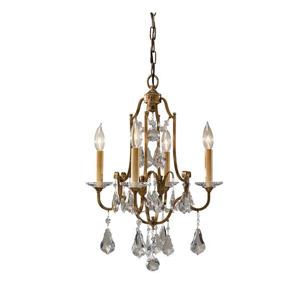ELSTEAD VALENTINA 4 LIGHT CHANDELIER