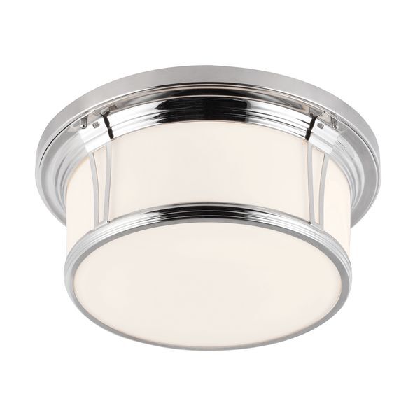 ELSTEAD WOODWARD 3 LIGHT LARGE FLUSH MOUNT