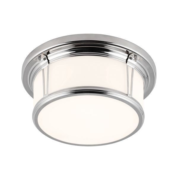 ELSTEAD WOODWARD 2 LIGHT MEDIUM FLUSH MOUNT