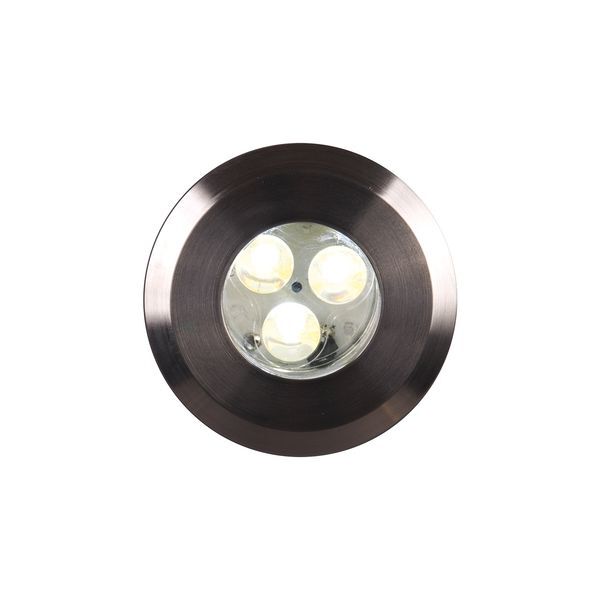 ELSTEAD FUSION PLAIN RING IN-GROUD LIGHT - STAINLESS STEEL