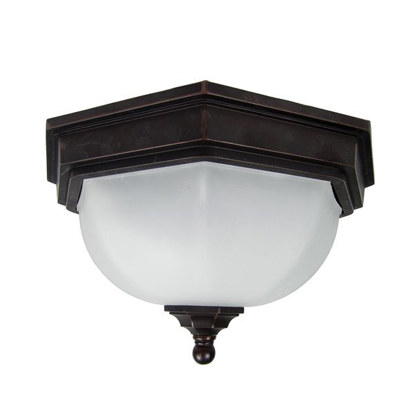 ELSTEAD FAIRFORD 1 LIGHT FLUSH LANTERN
