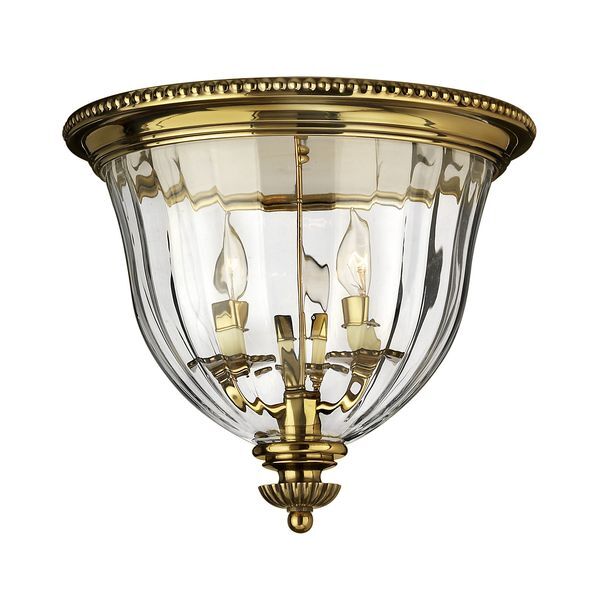 ELSTEAD CAMBRIDGE 3 LIGHT FLUSH MOUNT