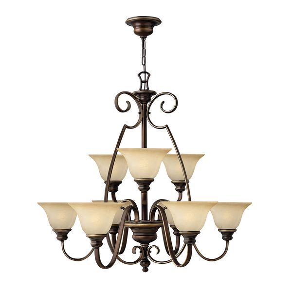 ELSTEAD CELLO 9 LIGHT CHANDELIER