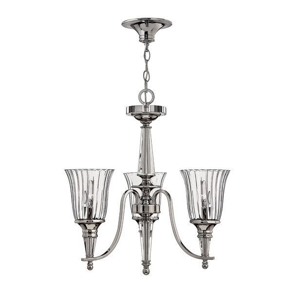 ELSTEAD CHANDON 3 LIGHT CHANDELIER