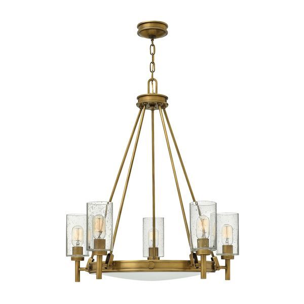 ELSTEAD COLLIER 5 LIGHT CHANDELIER