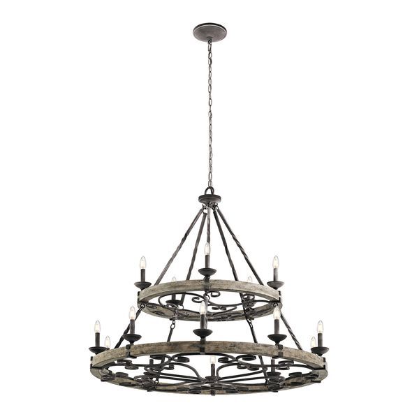 ELSTEAD TAULBEE 15 LIGHT CHANDELIER