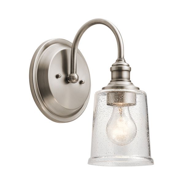 ELSTEAD WAVERLY 1 LIGHT АПЛИК - CLASSIC PEWTER