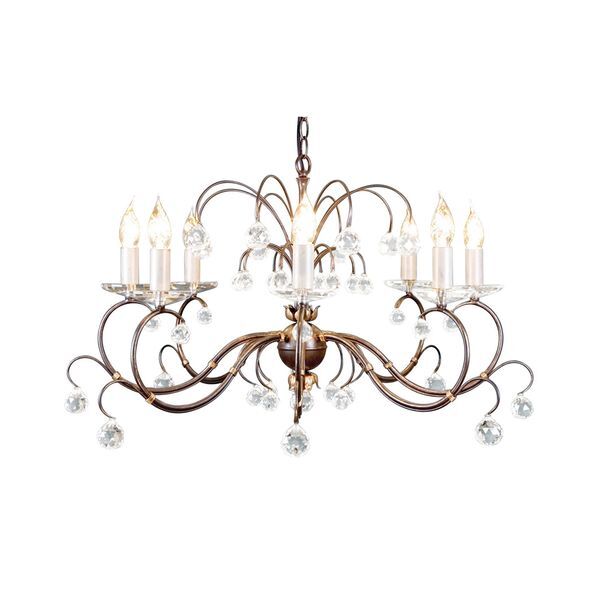 ELSTEAD LUNETTA 8 LIGHT CHANDELIER