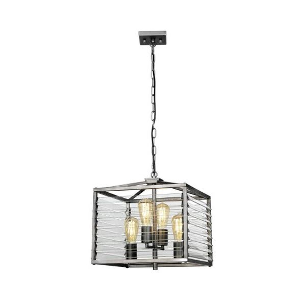 ELSTEAD ПЕНДЕЛ QN-LOUVRE-4P LOUVRE