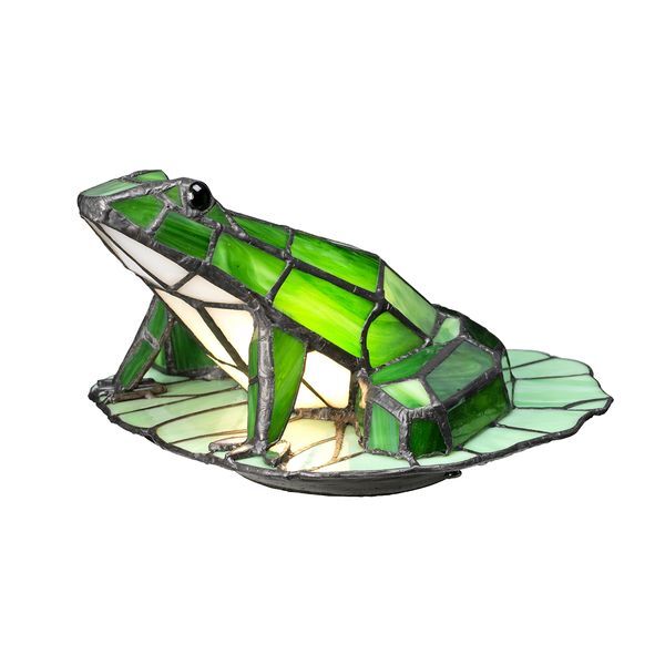 ELSTEAD НАСТОЛНА ЛАМПА QZ-FROG-TL TIFFANY ANIMAL LAMPS