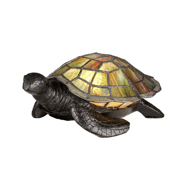 ELSTEAD НАСТОЛНА ЛАМПА QZ-SAWBACK-TL TIFFANY ANIMAL LAMPS