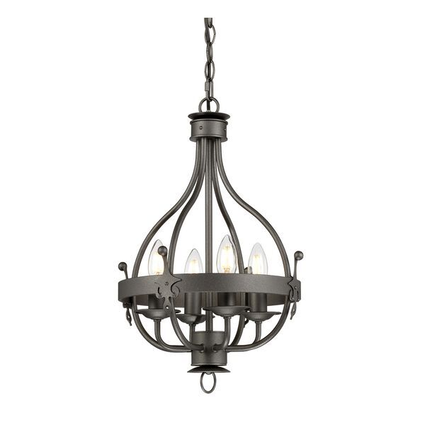 ELSTEAD WINDSOR 4 LIGHT ПЕНДЕЛ - GRAPHITE
