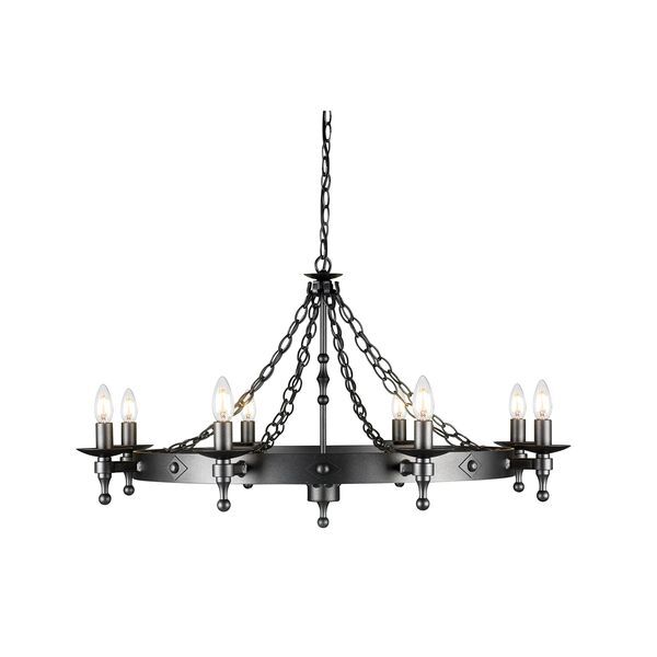 ELSTEAD WARWICK 8 LIGHT CHANDELIER