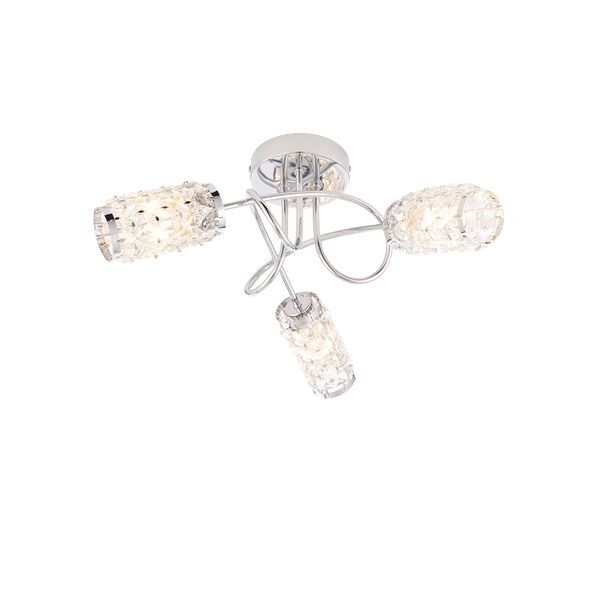 ENDON DIRECTORY COLBY 3LT SEMI FLUSH