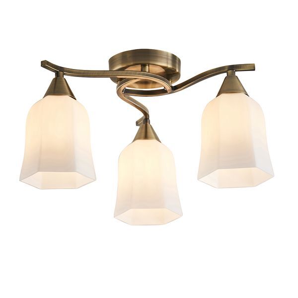 ENDON DIRECTORY ALONSO 3LT SEMI FLUSH