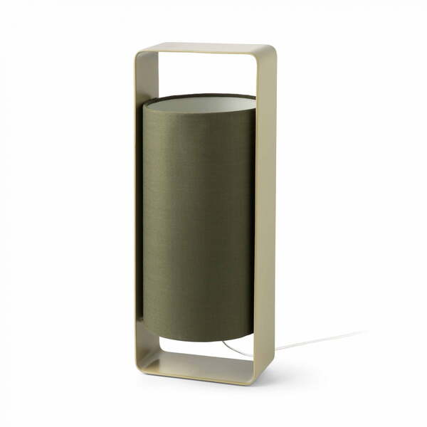 LULA G GREEN НАСТОЛНА ЛАМПА WITH GREEN LAMPSHADE 1 X E