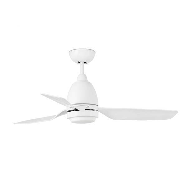 FOGO LED WHITE CEILING FAN LED 12W 3000K 1000LM