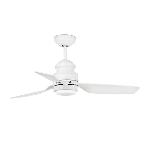 PHUKET LED WHITE CEILING FAN LED 12W 3000K 1000LM