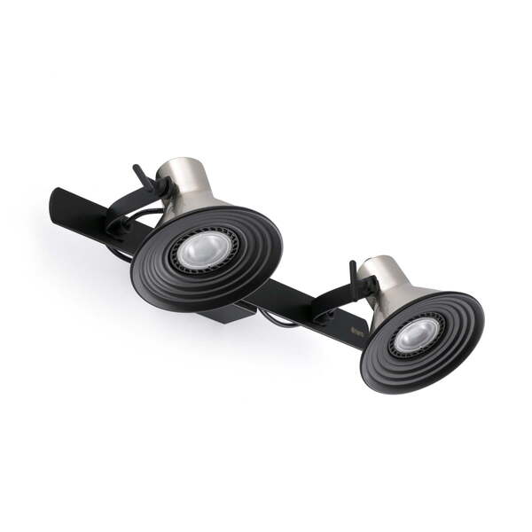 CUP-2 SATIN NICKEL АПЛИК 2XGU10 LED 8W