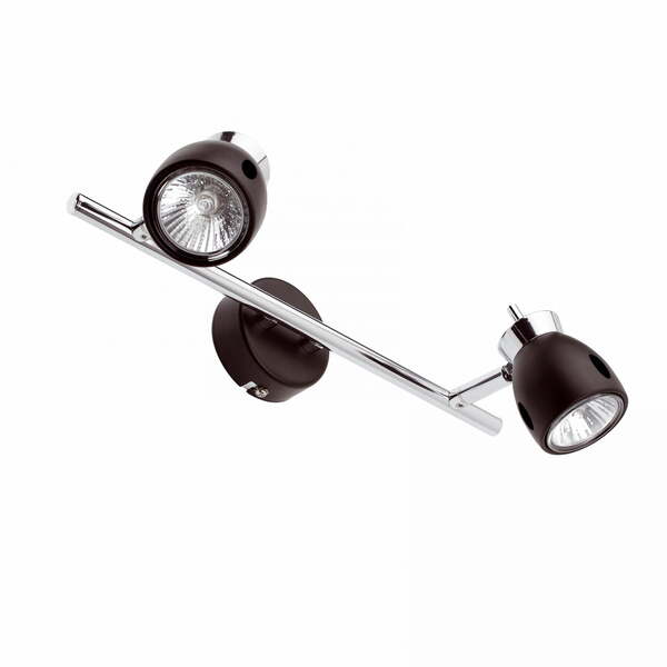 MIKA BLACK АПЛИК 2 X GU10 50W