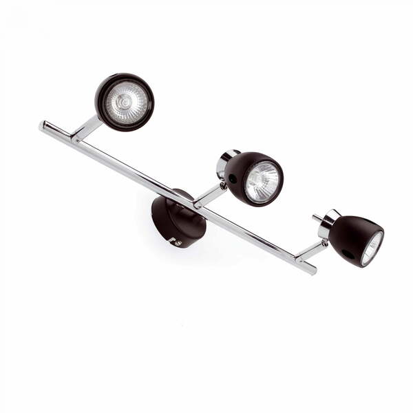 MIKA BLACK АПЛИК 3 X GU10 50W