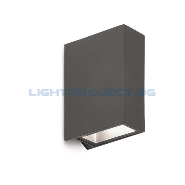 CRATA АПЛИК DARK GREY 2 LED 3W/LED 4000K
