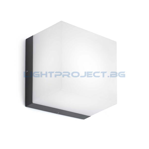 NAOMI DARK GREY АПЛИК LED 6W 3000K