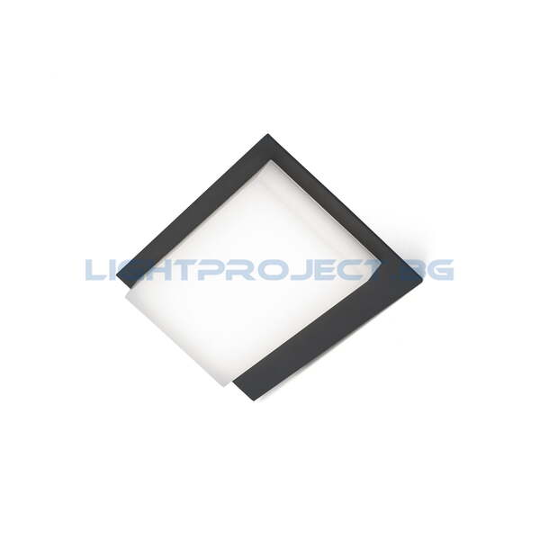 VERTICE LED DARK GREY АПЛИК