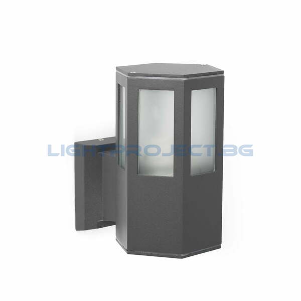 LONG DARK GREY АПЛИК E27 MAX 18W