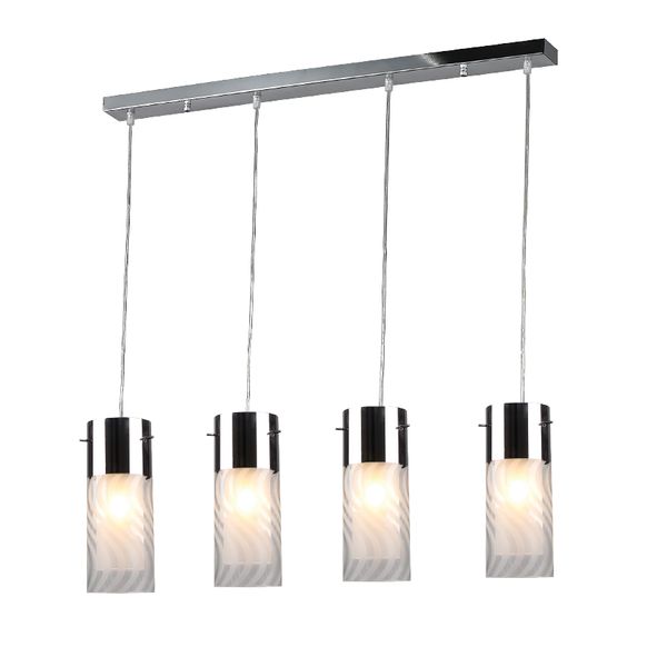 ACA LIGHTING HANGING RAGA GLASS DESIGN 4XE14 DALI ACA-FW50504