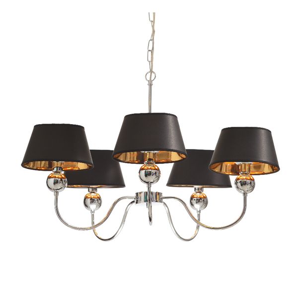 ACA LIGHTING NETTO BLACK BLACK HAT F55CM 5XE14 ACA-FW51395