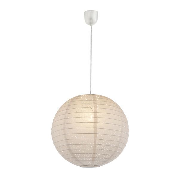 GLOBO 16910 VARYS ПЕНДЕЛ PAPER WHITE, A:400, H:360, EXCL. 1XE27 60W 230V