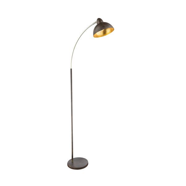 GLOBO 24703SR ANITA ЛАМПИОН METAL RUST COLORED, BRASS, GOLD LEAVE, SWITCH, LXWXH:510X250X1550, EXCL. 1XE27 40W 230V