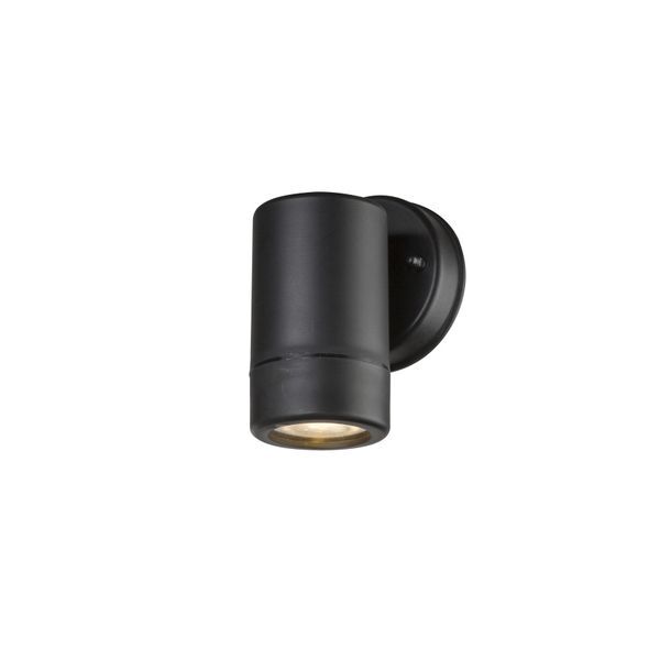 GLOBO 32005-1 COTOPA OUTDOOR LIGHT PLASTIC BLACK, PLASTIC TRANSLUCENT, IP44, WXH:80X122, OH:86, EXCL. 1XGU10 5W 230V ВЛАГОЗАЩИТЕН