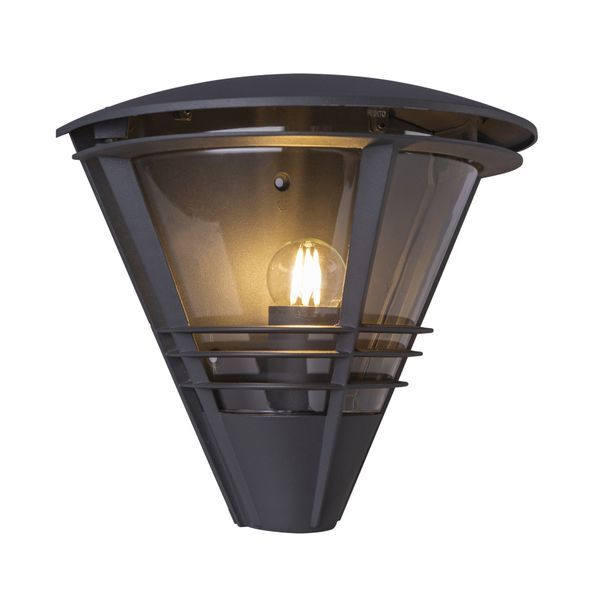 GLOBO 32093A SALLA OUTDOOR LIGHT ALUMINIUM ANTHRACITE, PLASTIC TRANSLUCENT, IP44, WXH:270X250, OH:165, EXCL. 1XE27 60W 230V ВЛАГОЗАЩИТЕН