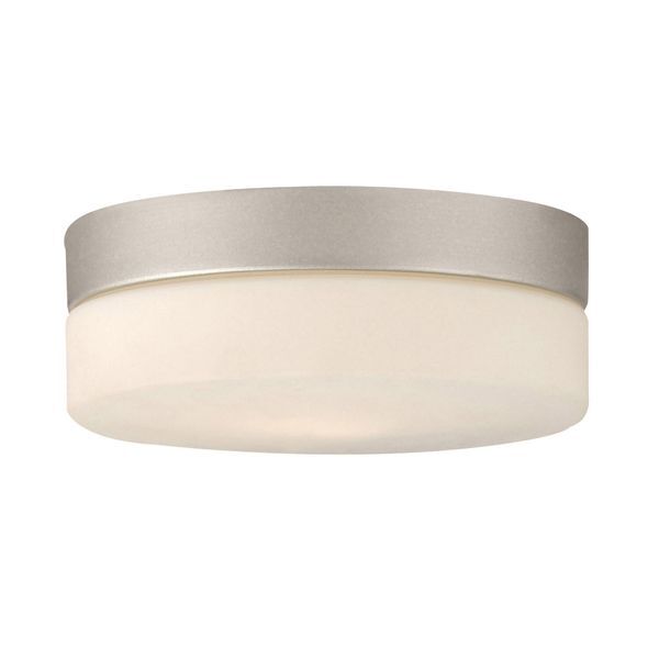 GLOBO 48401 OPAL ПЛАФОН NICKEL MATT, GLASS OPAL, A:180, H:65, EXCL. 1XE27 ILLU 60W 230V