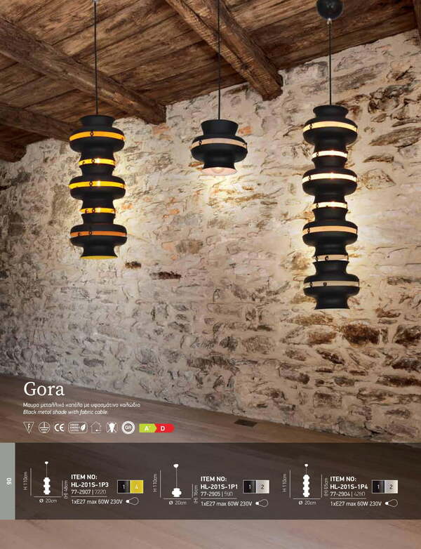 ПЕНДЕЛ HOME LIGHTING HL-201S-1P4 GORA ПЕНДЕЛ