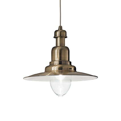 ПЕНДЕЛ IDEAL LUX 005041 FIORDI SP1 BIG ANTIQUE BRASS