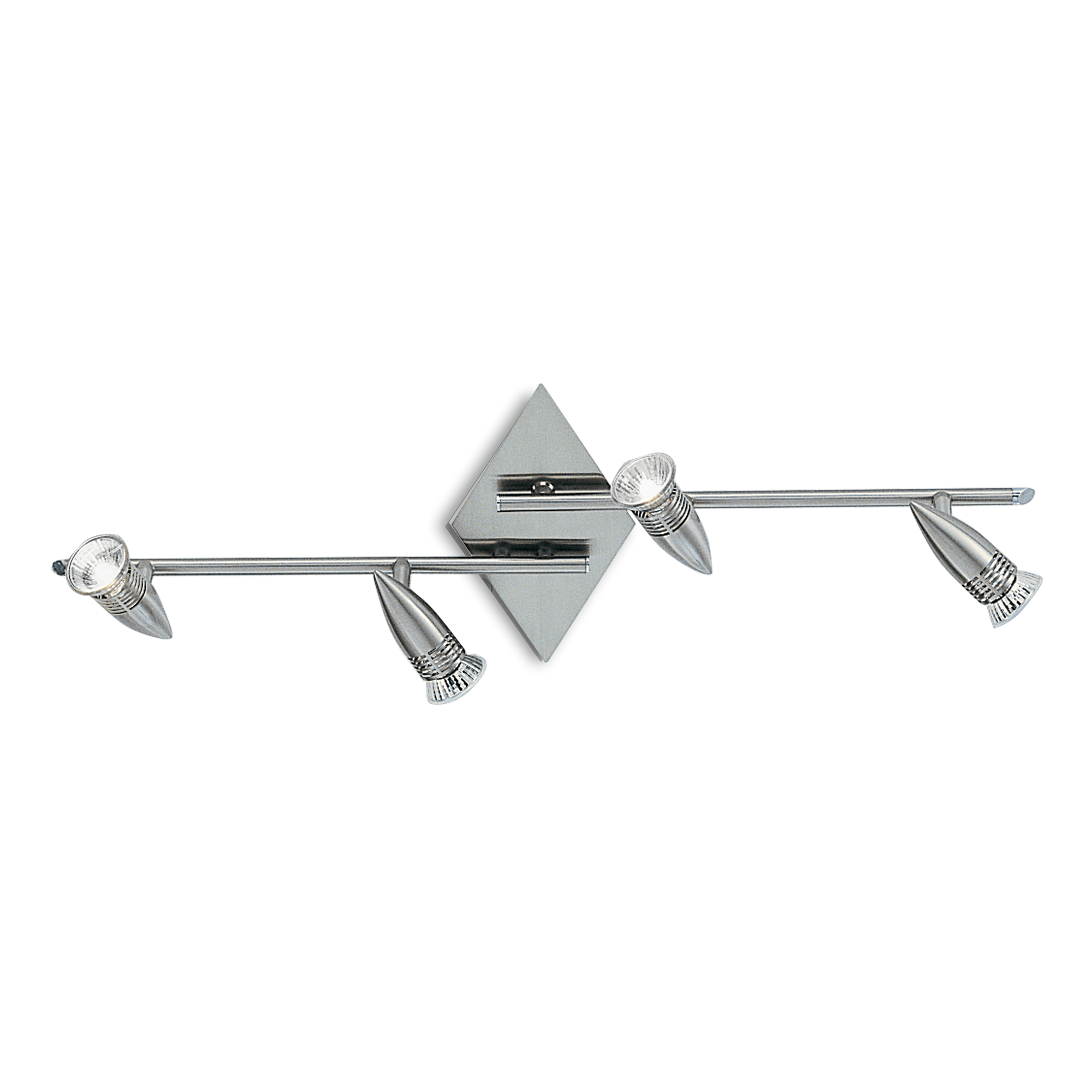 СПОТ IDEAL LUX 006321 ALFA PL4 SATIN CHROME