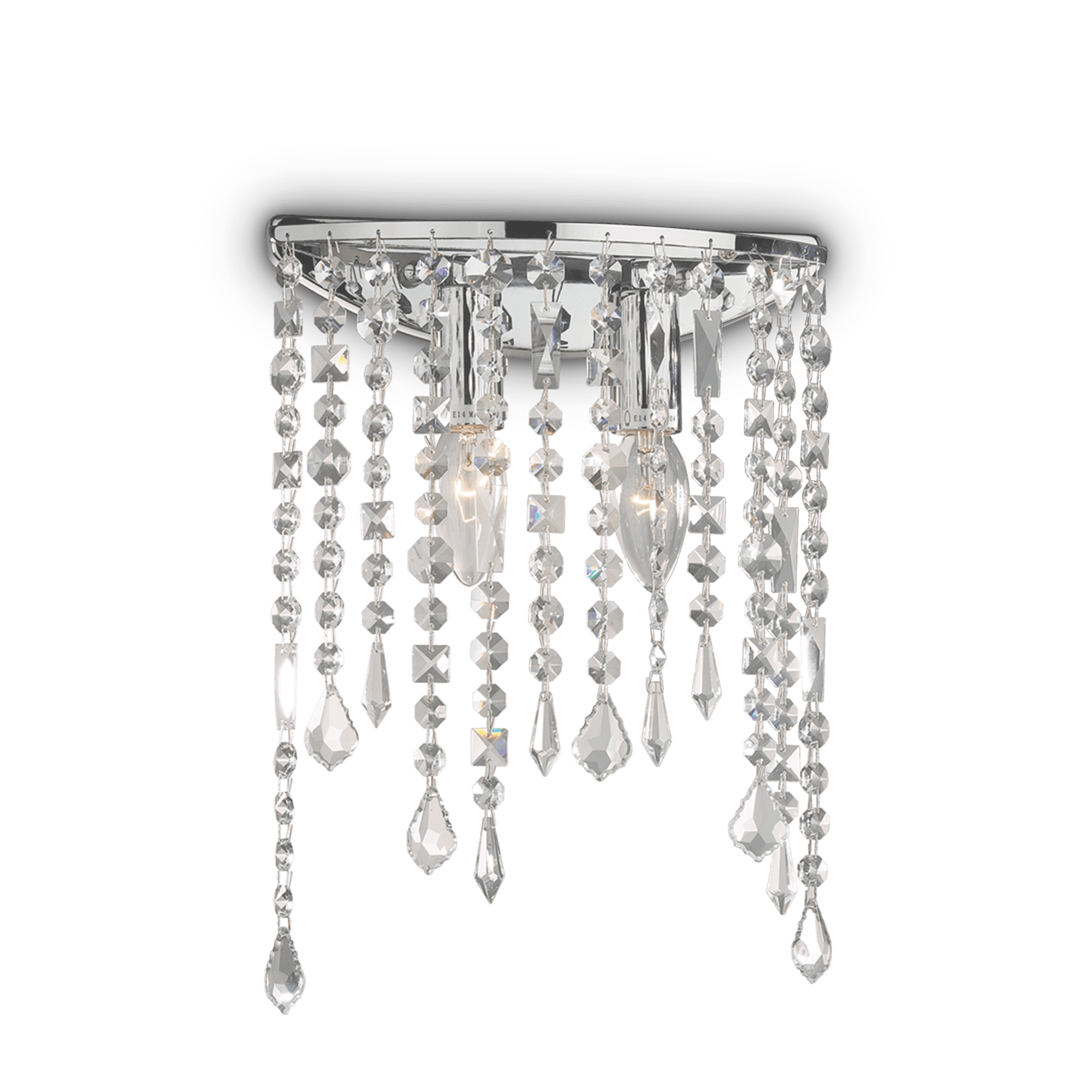 IDEAL LUX RAIN AP2 TRASPARENTE