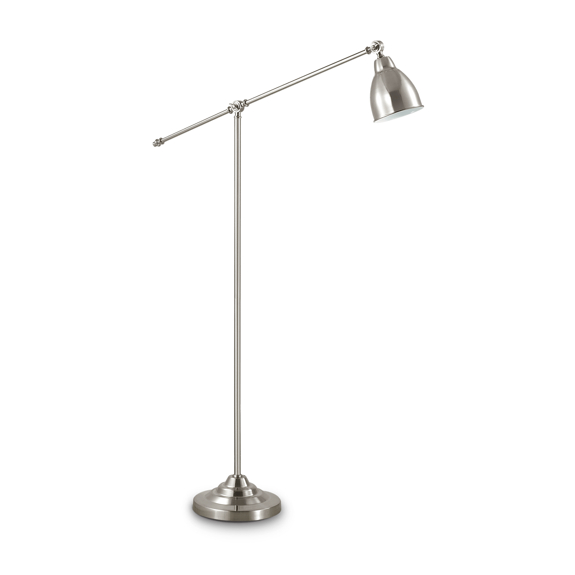 ЛАМПИОН IDEAL LUX 015286 NEWTON PT1 SATIN NICKEL