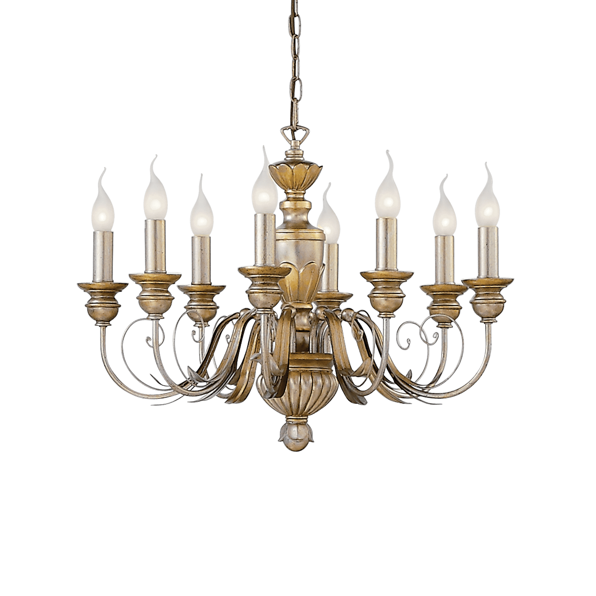 ПОЛИЛЕЙ IDEAL LUX 020839 FIRENZE SP8 ORO ANTICO