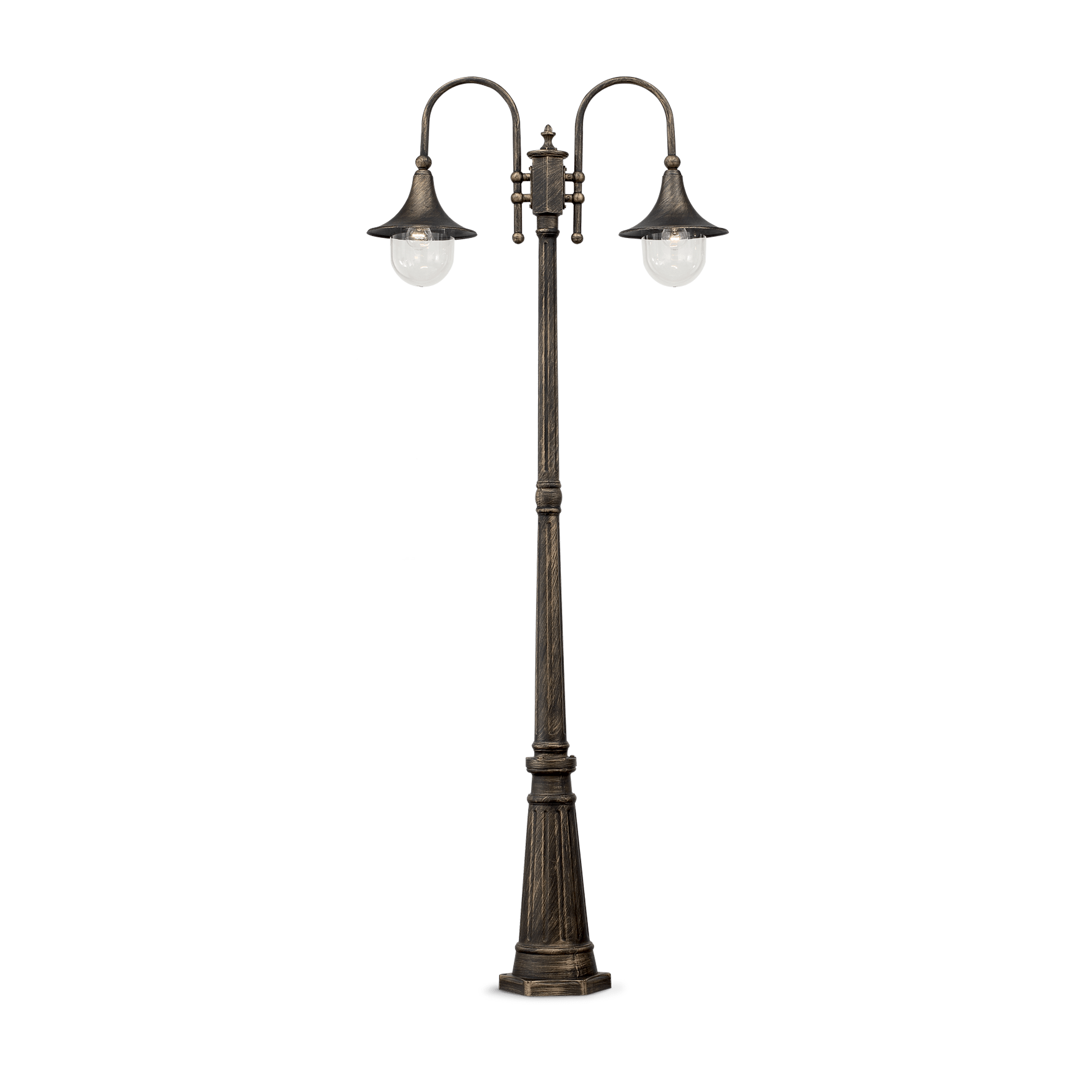 ГРАДИНСКИ СТЪЛБ IDEAL LUX 024097 CIMA PT2 ANTIQUE BLACK