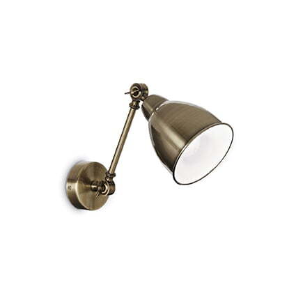 АПЛИК IDEAL LUX 027876 NEWTON AP1 ANTIQUE BRASS