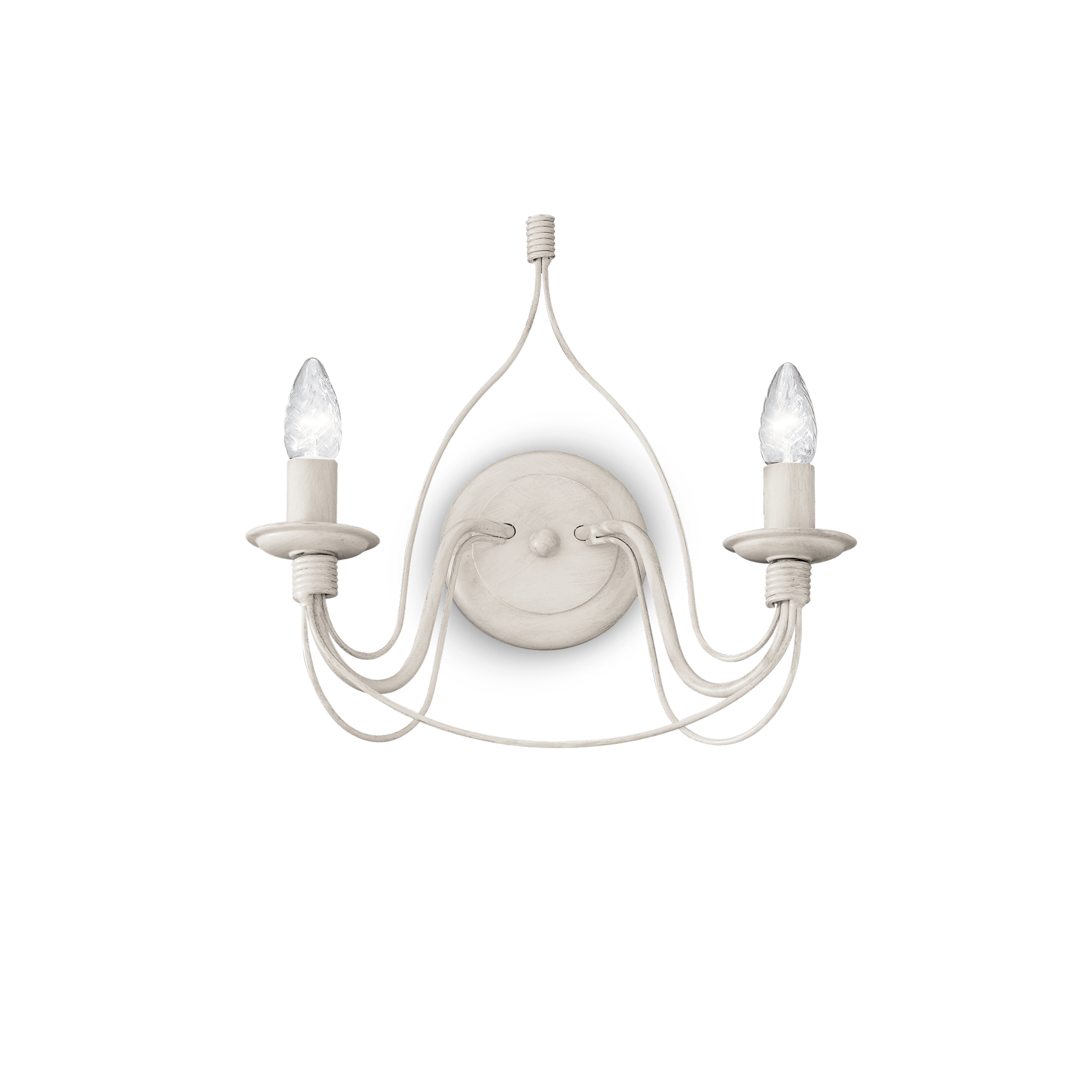 АПЛИК IDEAL LUX 028460 CORTE AP2 ANTIQUE WHITE