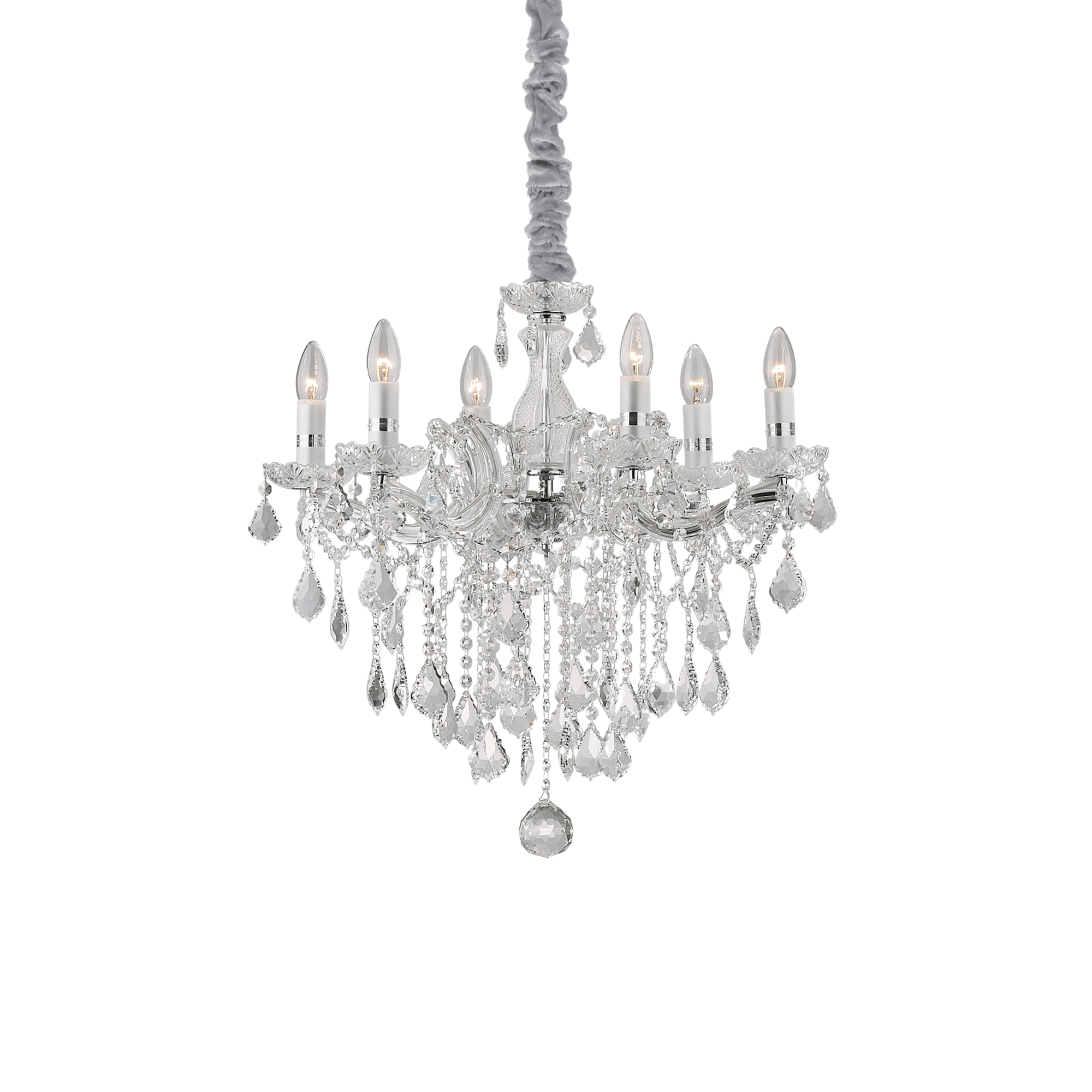 ПОЛИЛЕЙ IDEAL LUX 035628 FLORIAN SP6 CHROME