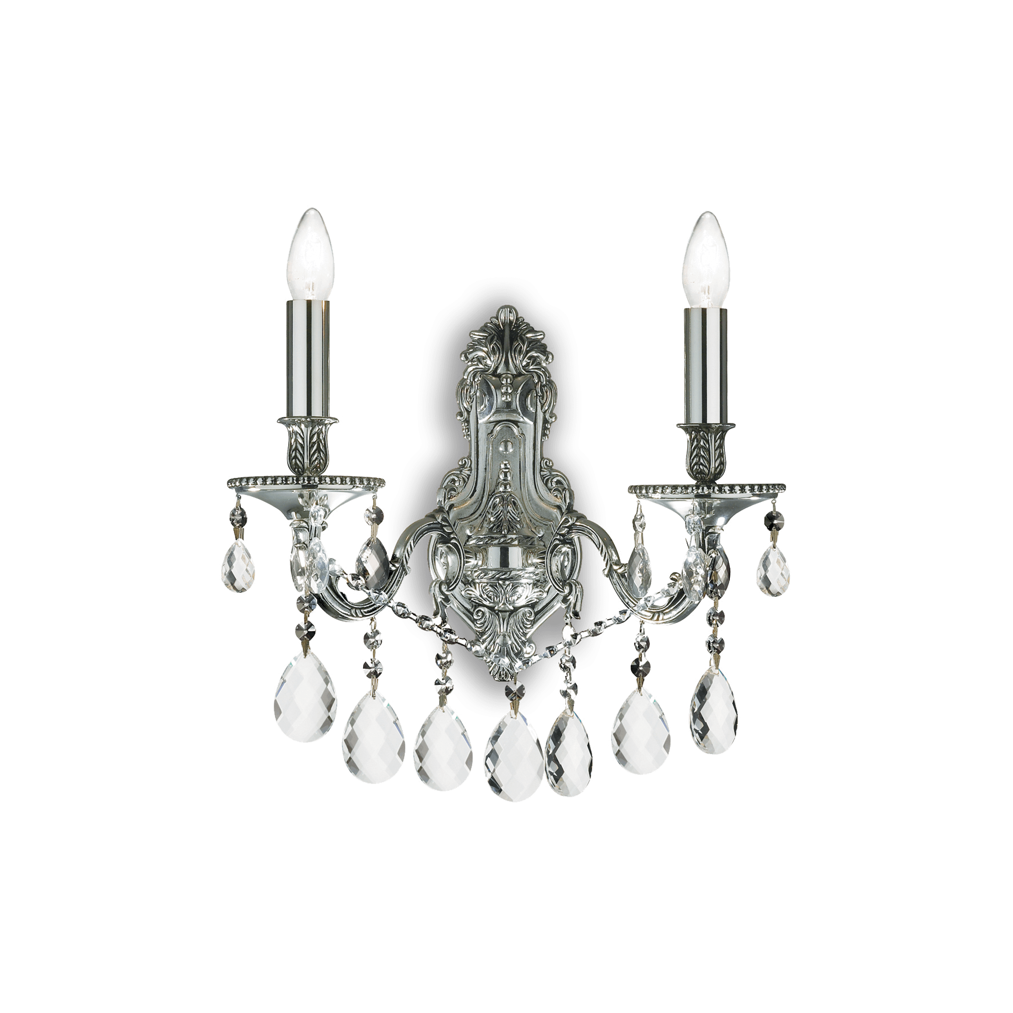 АПЛИК IDEAL LUX 044910 GIOCONDA AP2 ARGENTO