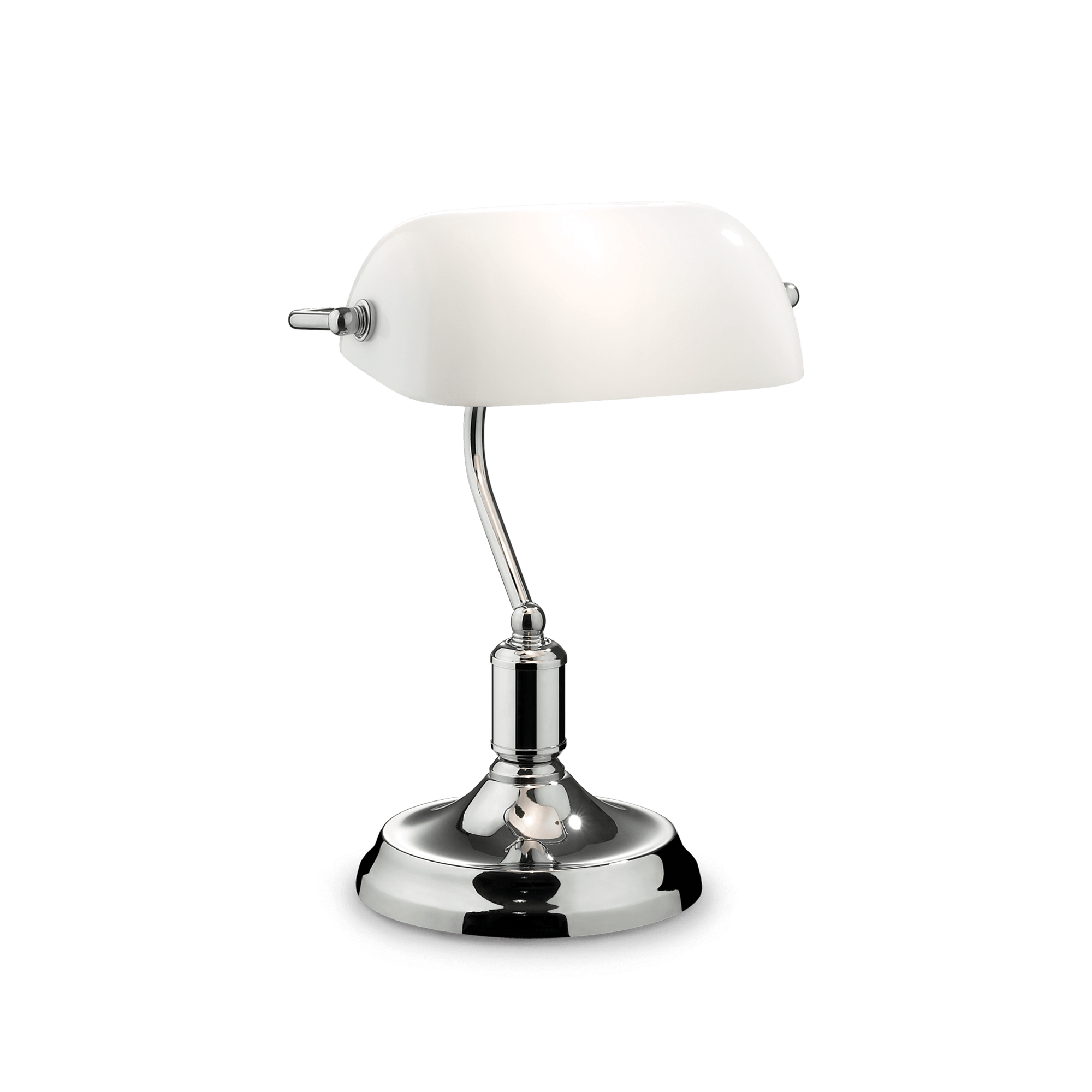 НАСТОЛНА ЛАМПА IDEAL LUX 045047 LAWYER TL1 CHROME