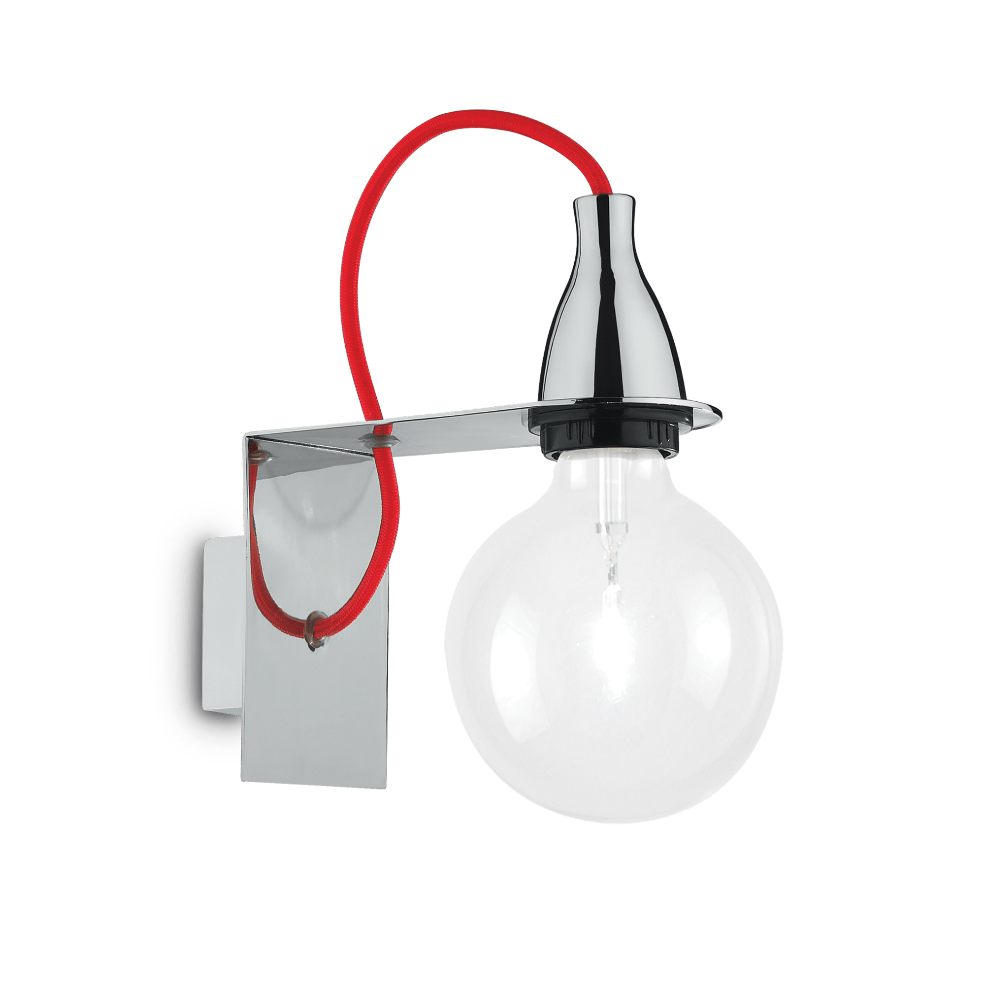 АПЛИК IDEAL LUX 045207 MINIMAL CROMO AP1